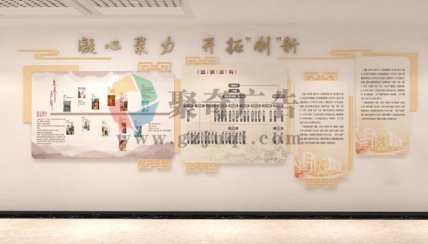打造企業文化墻