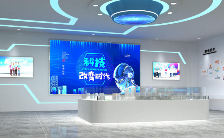 學校實訓教育基地智慧展廳設計案例